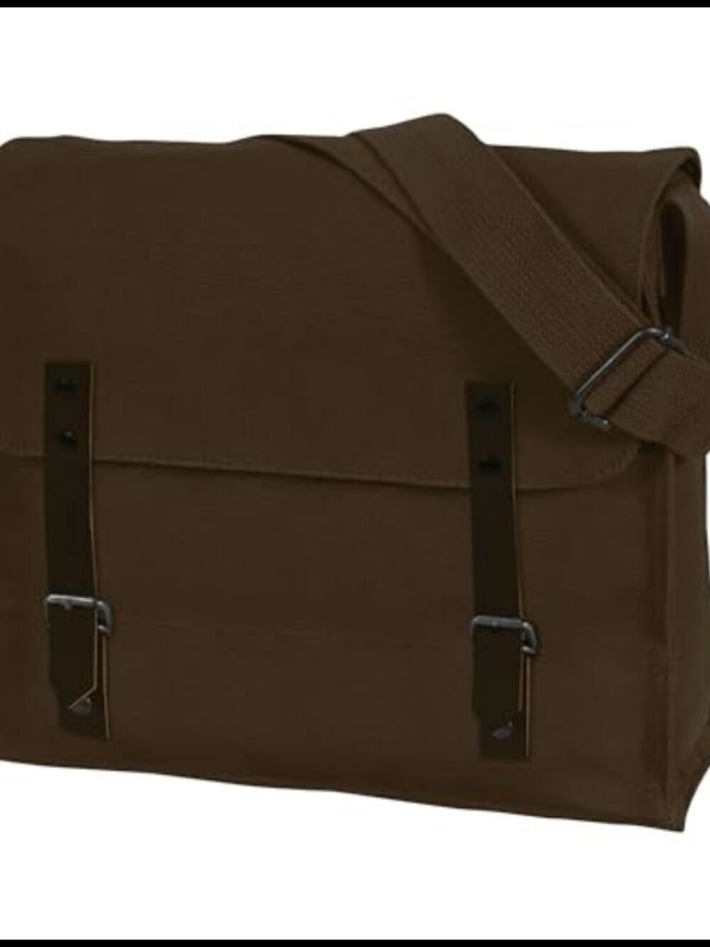 Rothco Utility Messenger Bag 22 oz Cotton Canvas Crossbody Satchel